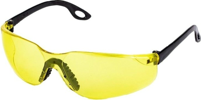 Очки защитные Amigo желтые, ударопрочный поликарбонат [74707]