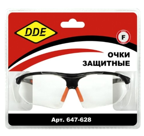 Очки защитные DDE 647-628 прозрачные