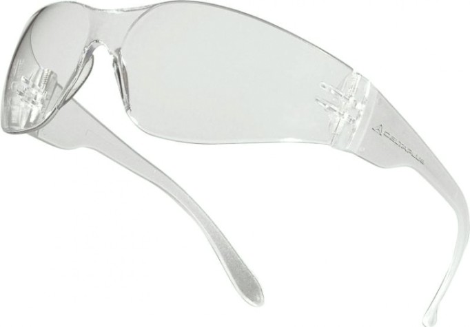 Очки защитные Delta Plus BRAVA2 CLEAR открытые с прозрачной линзой [BRAV2IN]