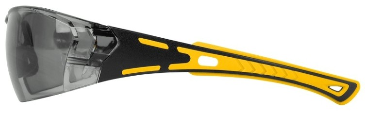 Очки защитные Denzel 89 193 открытые, поликарбонатные, дымчатая линза, 2х комп [89193]