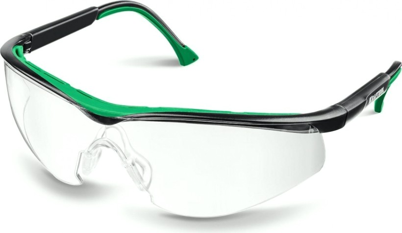 Очки защитные KRAFTOOL BASIC прозрачные, стекло-моноблок [110317]