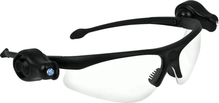 Очки защитные TRUPER с led подсветкой вращение светодиодов на 360° 10813 [10813]