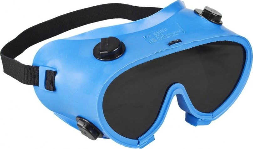 Очки защитные ЗУБР ГС-5 газосварщика, с непрямой вентиляцией, 5-ый класс з [1104_z01]