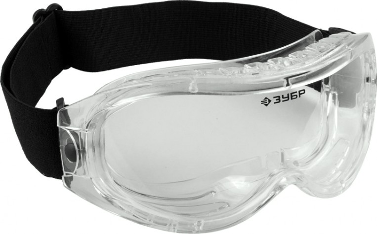 Очки защитные ЗУБР Панорама ХС химостойкая ацетатная линза [110235_z01]