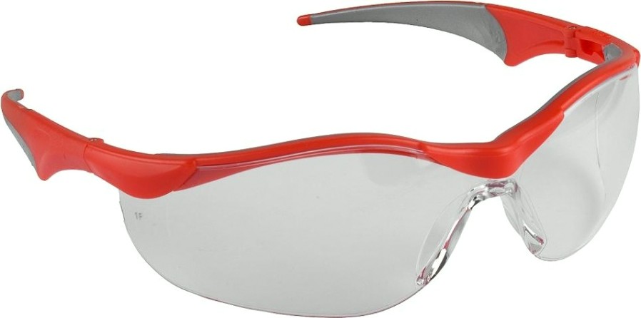Очки защитные ЗУБР Прогресс 7 Прозрачные открытого типа, мягкие двухкомпонентные дужки. [110320_z02]