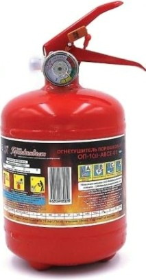 Огнетушитель порошковый Ярпожинвест ОП-1 (з) АВСЕ [00000002764]