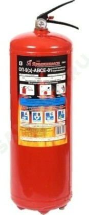 Огнетушитель порошковый Ярпожинвест ОП-9 (з) АВСЕ [00-00000335]
