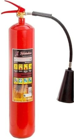Огнетушитель углекислотный Ярпожинвест ОУ- 5 ВСЕ [00000000029]