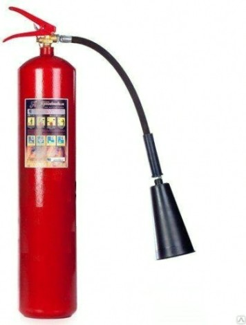 Огнетушитель углекислотный Ярпожинвест ОУ- 6 ВСЕ [00-00000209]
