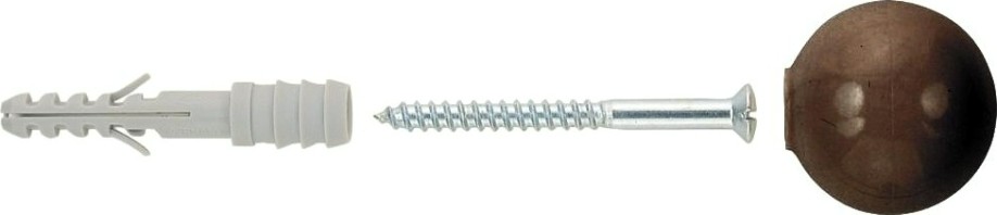 Ограничитель хода двери FISCHER TS - 8 BR коричневый 60540 [60540]