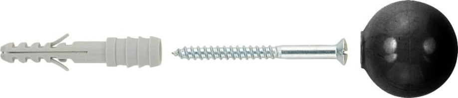 Ограничитель хода двери FISCHER TS - 8 S черный 60539 [60539]