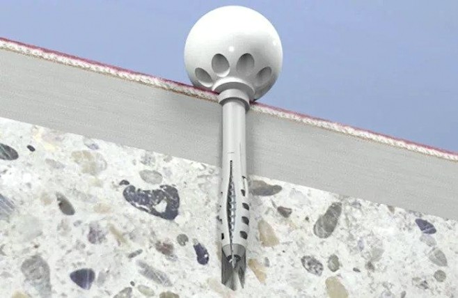 Ограничитель хода двери FISCHER TS - 8 W белый 60536 [60536]