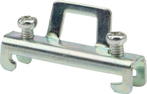 Ограничитель REXANT 12-2901 (уп 100 шт) на DIN-рейку, металл., 2 винта [12-2901]