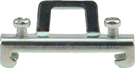 Ограничитель REXANT 12-2901 (уп 100 шт) на DIN-рейку, металл., 2 винта [12-2901]