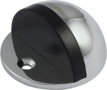 Ограничительный стопор НОРА-М 100 напольный "Хром" [4544]