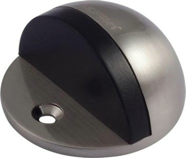 Ограничительный стопор НОРА-М 100 напольный "Матовый никель" [6496]