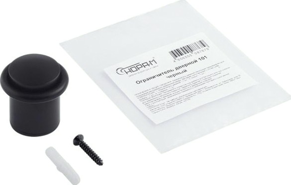 Ограничительный стопор НОРА-М 101 напольный "Черный" [18546]