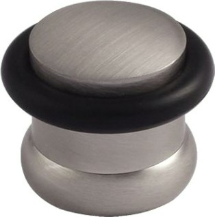 Ограничительный стопор НОРА-М 102 напольный "Матовый никель" [7235]