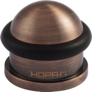 Ограничительный стопор НОРА-М 103 напольный "Старая медь" [7244]