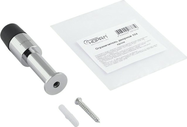 Ограничительный стопор НОРА-М 104 настенный "Хром" [8037]