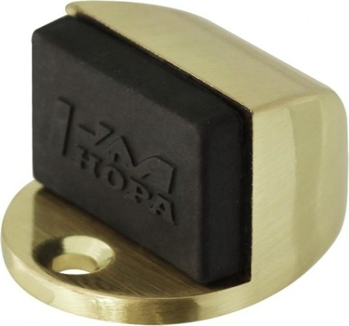 Ограничительный стопор НОРА-М 107 напольный "Матовое золото" [7260]