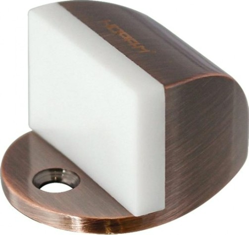 Ограничительный стопор НОРА-М 107 напольный "Старая медь" [7265]