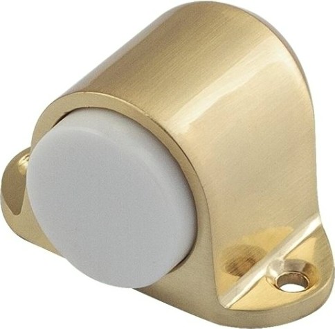 Ограничительный стопор НОРА-М 108 напольный "Матовое золото" [7267]