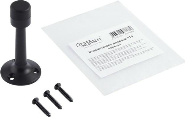 Ограничительный стопор НОРА-М 110 настенный "Черный" [18550]