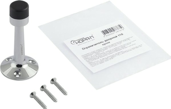 Ограничительный стопор НОРА-М 110 настенный "Хром" [14888]