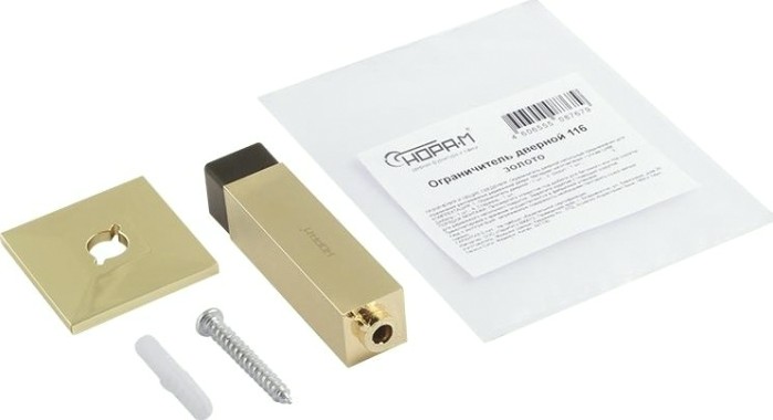 Ограничительный стопор НОРА-М 116 настенный "Золото" [16018]