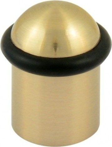 Ограничительный стопор НОРА-М 117 напольный "Матовое золото" [16013]