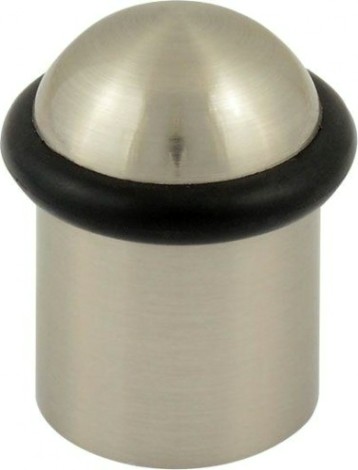 Ограничительный стопор НОРА-М 117 напольный "Матовый никель" [16014]