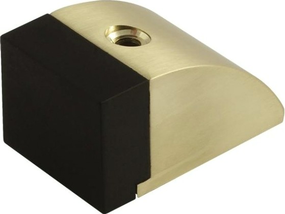 Ограничительный стопор НОРА-М 119 напольный "Матовое золото" [16030]