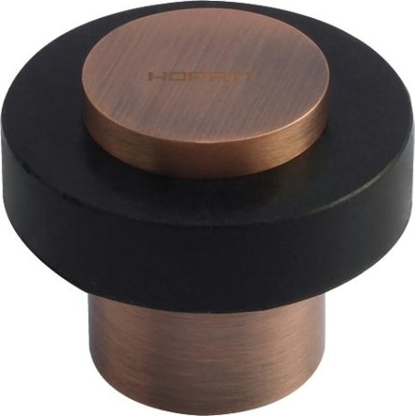 Ограничительный стопор НОРА-М 120 напольный "Старая медь" [16692]