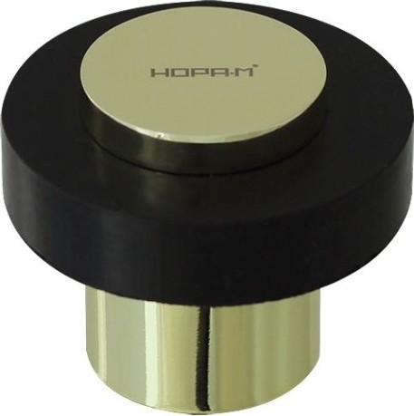 Ограничительный стопор НОРА-М 120 напольный "Золото" [16689]