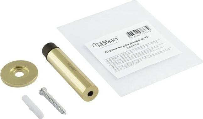 Ограничительный стопор НОРА-М 121 настенный "Золото" [16694]