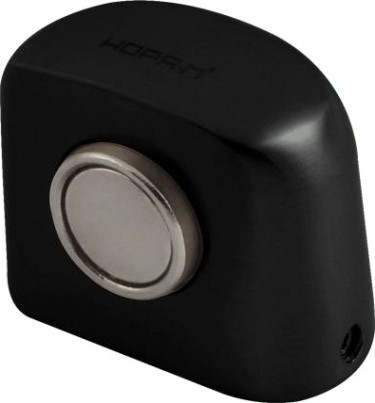 Ограничительный стопор НОРА-М 802 магнитный, напольный "Черный" [18952]