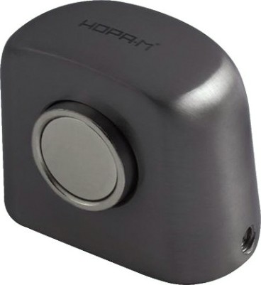 Ограничительный стопор НОРА-М 802 магнитный, напольный "Графит" [19091]