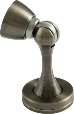 Ограничительный стопор НОРА-М 809 магнитный, универсальный "Старая бронза" [8889]