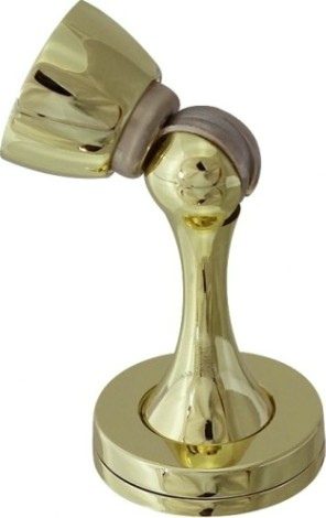 Ограничительный стопор НОРА-М 809 магнитный, универсальный "Золото" [8886]