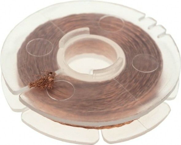 Оплетка для удаления припоя REXANT ПР3004 медная, 3.0 ммx1.5 м [09-3004]