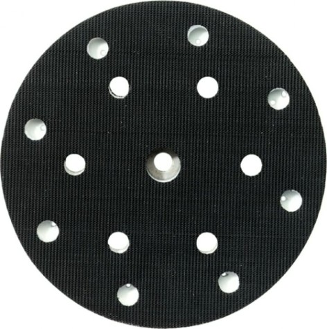 Опорная тарелка с липучкой, среднетвердая METABO 150 мм (8 отв) [631150000]