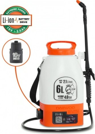 Опрыскиватель аккумуляторный DAEWOO DSA 6 Li