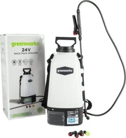 Опрыскиватель аккумуляторный GREENWORKS GSP1250K2 (5103507UA) [5103507UA]