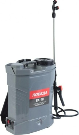 Опрыскиватель аккумуляторный Победа РА-10 ранцевый [755302606]