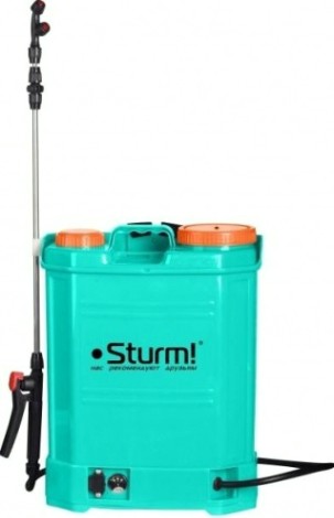 Опрыскиватель аккумуляторный Sturm GS8216B садовый ранцевый 16л