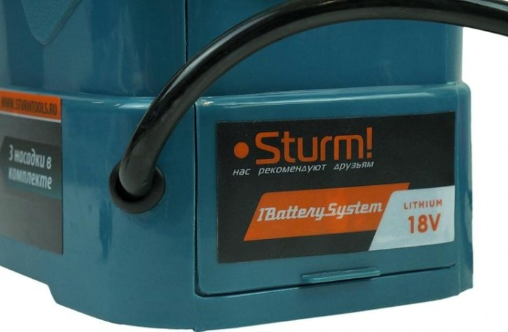 Опрыскиватель аккумуляторный Sturm GS8216N ранцевый 16 л, без АКБ и ЗУ