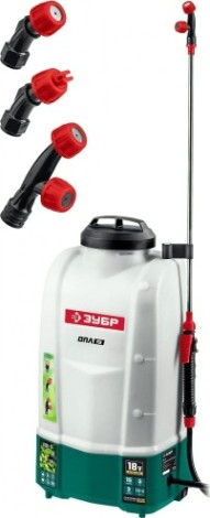 Опрыскиватель аккумуляторный ЗУБР ОПЛ-15 без АКБ и ЗУ