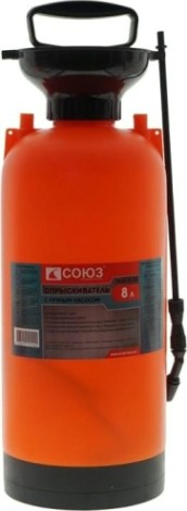 Опрыскиватель СОЮЗ 3016-21-8С 8л с ручным насосом