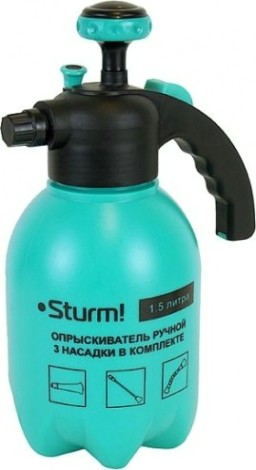 Опрыскиватель Sturm 3016-22-015 с 3 насадками, 1,5л.
